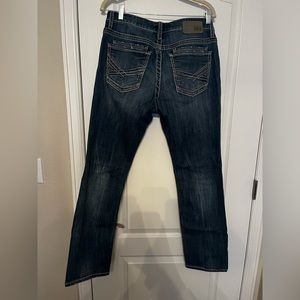 Men’s BKE Jake jeans, straight leg. Size 33R.